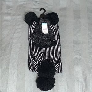 Girls Lurex 3pc Winter Set